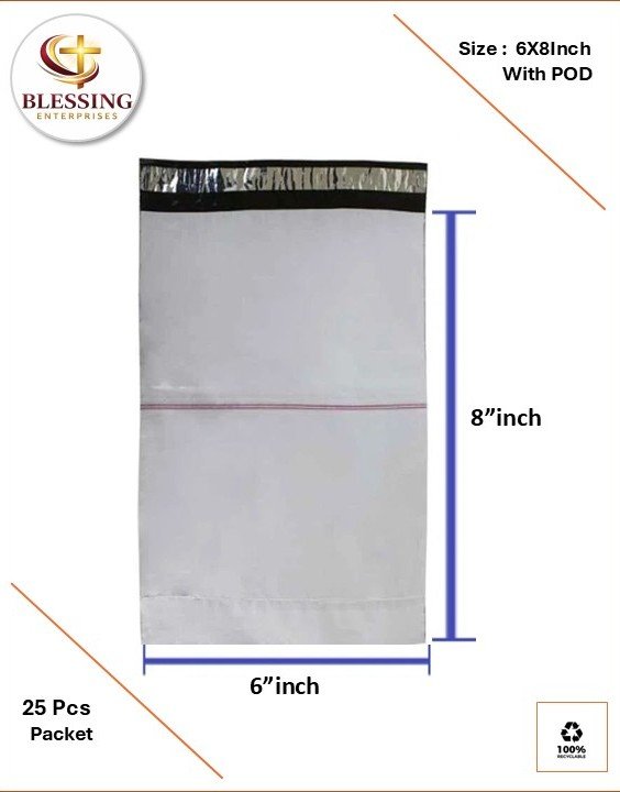 Blessing Enterprises PODC-6X8 Security Bag (6 x 8 Pack of 1)