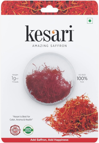 Kesari Saffron Original Pure & Natural, Finest A++ Grade Kesari for Pregnant woman | Kesar Original Kashmiri for Health, Beauty & Cooking, All Red Premium saffron 1 GramKesari Saffron Original Pure & Natural, Finest A++ Grade Kesari for Pregnant woman | Kesar Original Kashmiri for Health, Beauty & Cooking, All Red Premium saffron 1 Gram